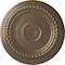 Ekena Millwork Small Alexandria Ceiling Medallion (Fits Canopies up to 4 5/8"), 7 7/8"OD x 3/4"P, Warm Silver CM07ALWSS - alternate 1